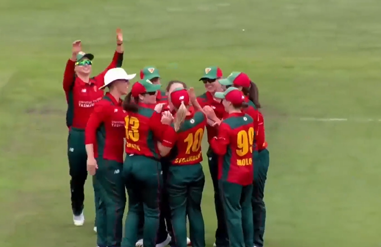 Tasmania's domination continues as they beat NSW Breakers by seven wickets
