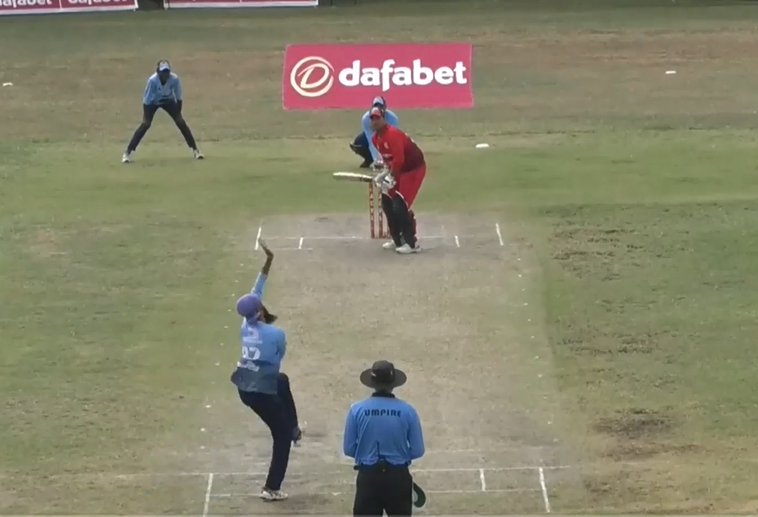 Sukhraj Ghataora mangles Rhino with his three-wicket haul