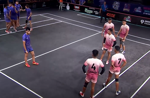 Kunal Bhati shines as Panthers roar past Veers 37-32