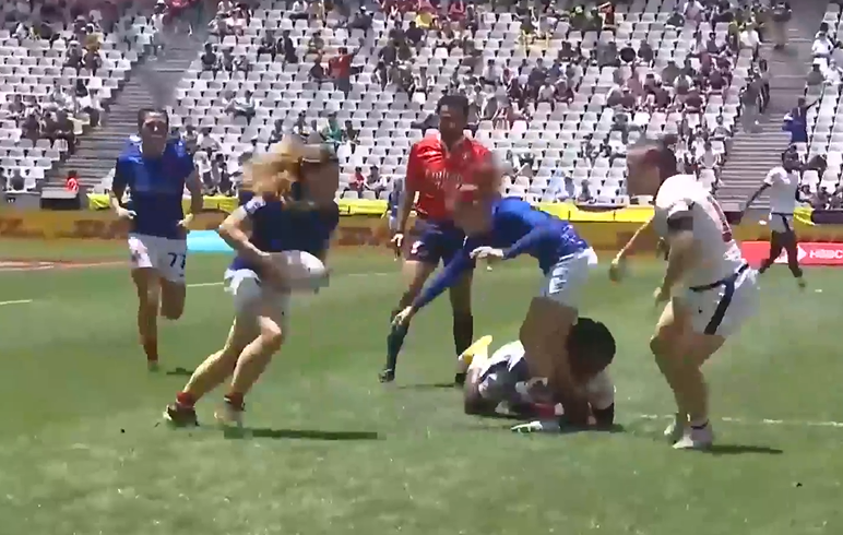 France Women make no mistake, beat USA with 31-7