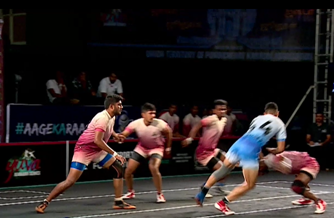 Abhishek Kumar's match-winning raids for Hampi Heroes