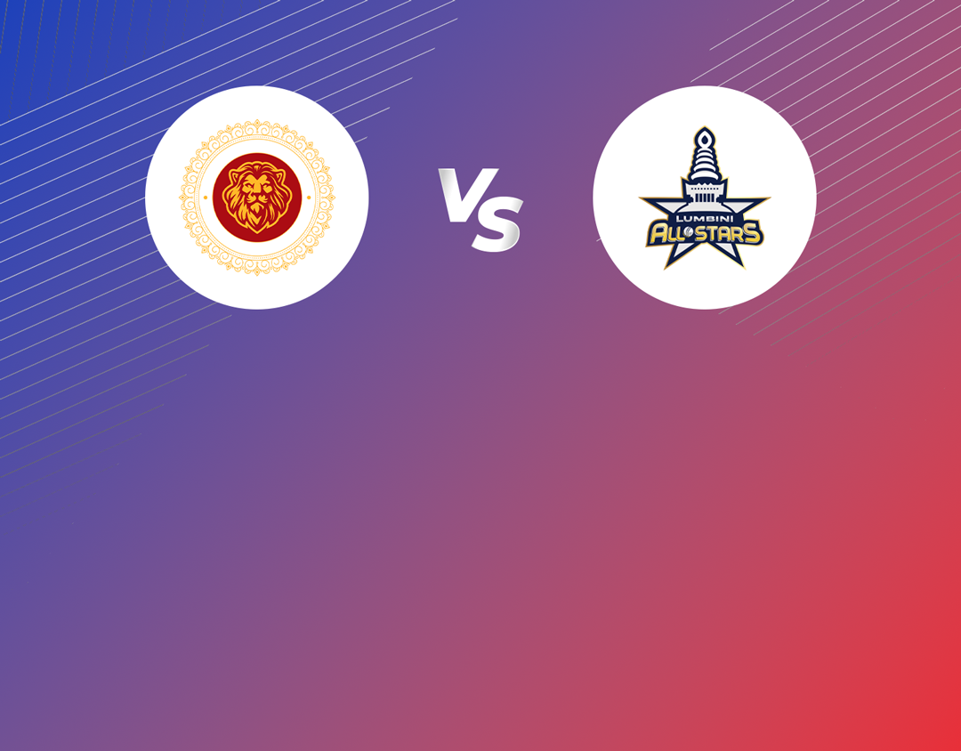 Match 9 of nepal t20: far west united vs lumbini all stars banner