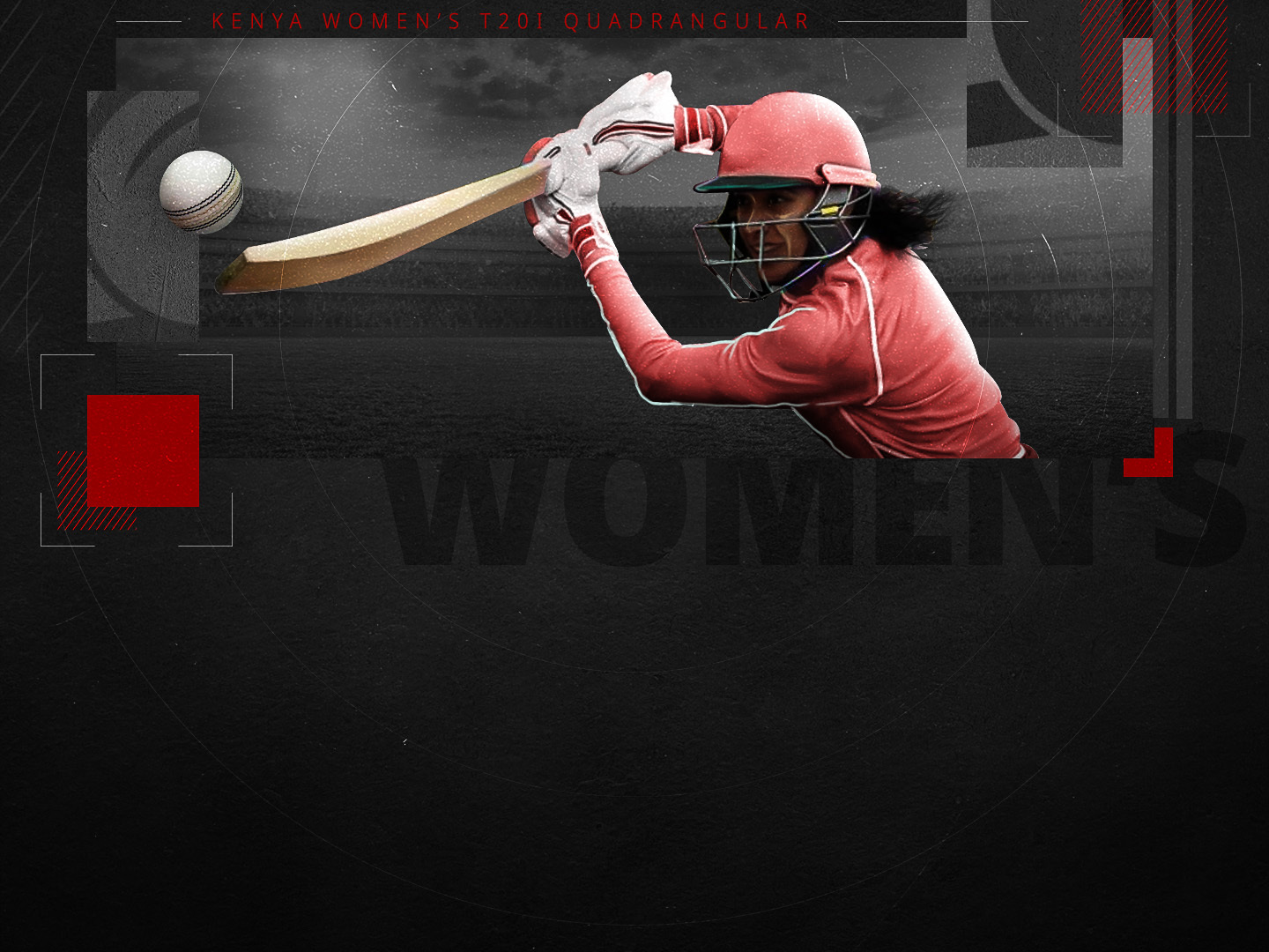 Match 10 of kenya women's t20i quadrangular tournament: qatar women vs tanzania women banner