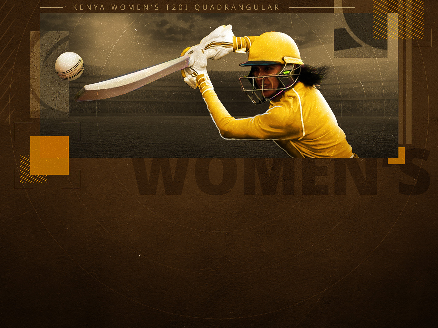 Match 6 of kenya women's t20i quadrangular tournament: kenya women vs qatar women banner