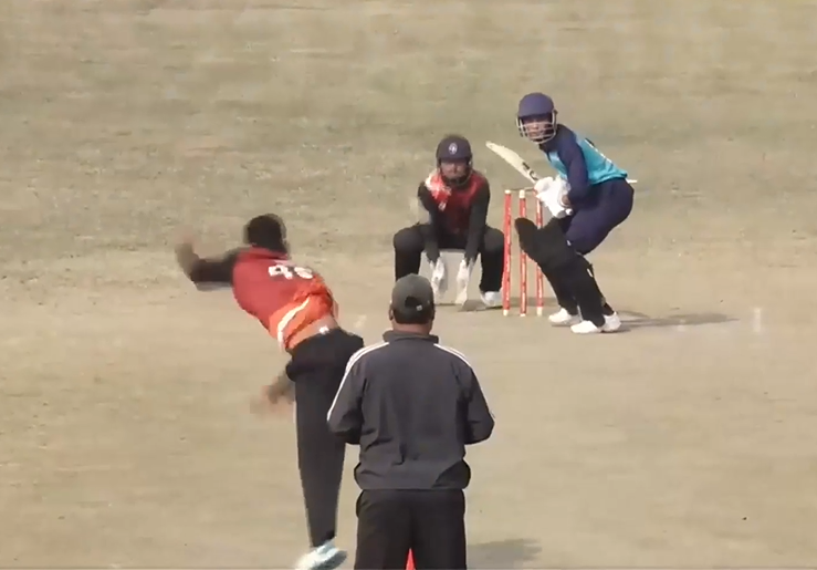 5 sixes, 4 fours! Pankaj Kumar's crucial 67