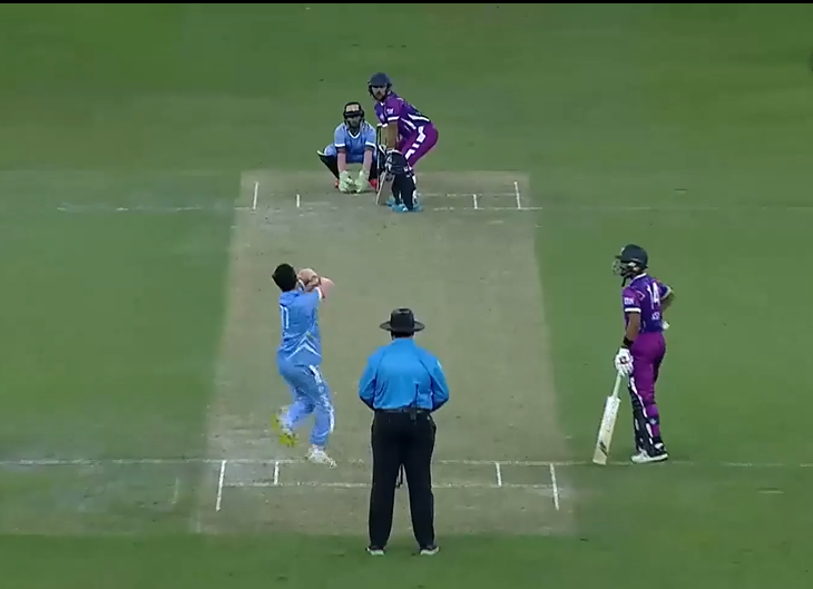 Rahul Chopra's steady 52 with 7 fours