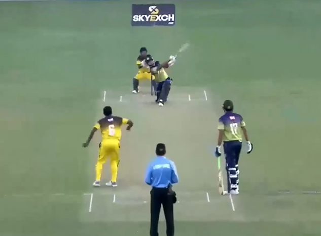 6 sixes, 4 fours! Salman Shahid's quickfire 78