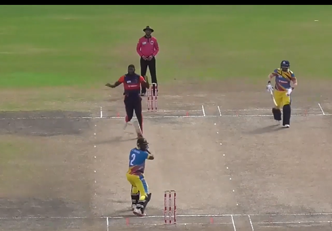 235 STRIKE-RATE! Teshawn Castro hammers 68 off 29