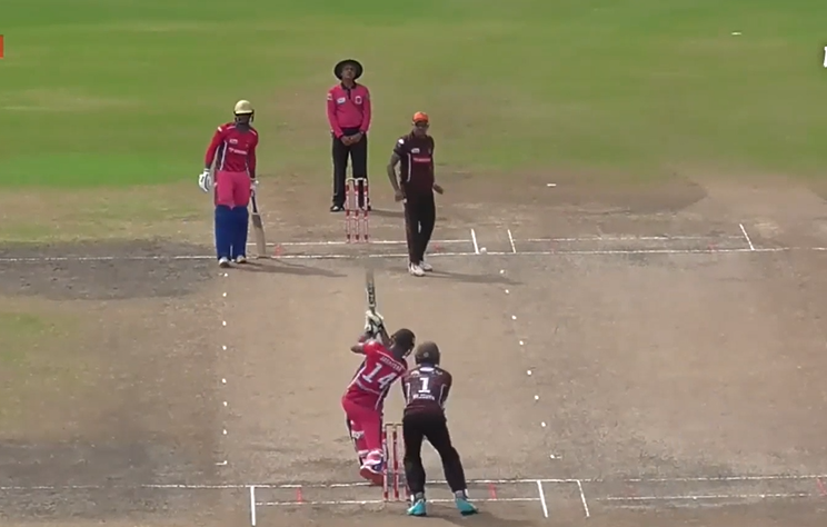 8 sixes, 4 fours! Vishan Jagessar's 75 gives fiery start to Blue Devils