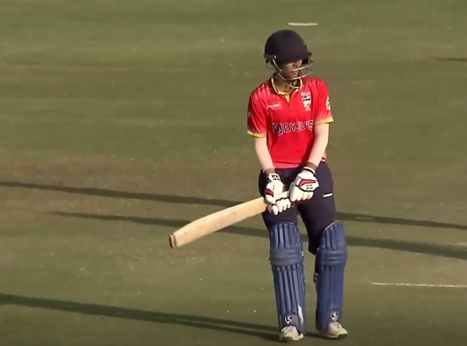 7 Fours, 1 Six! Kashish Agarwal's gritty knock of 53 runs