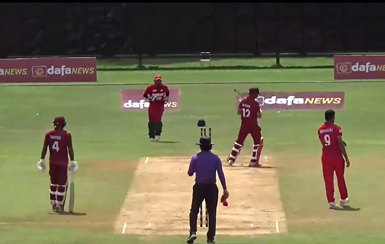 4 for 12! Sarfaraz Ali's incredible spell pushes Qatar on backfoot
