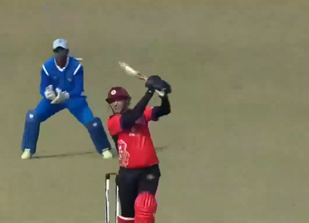 5 Sixes! Umair Ali takes Pokhra's bowlers for a ride