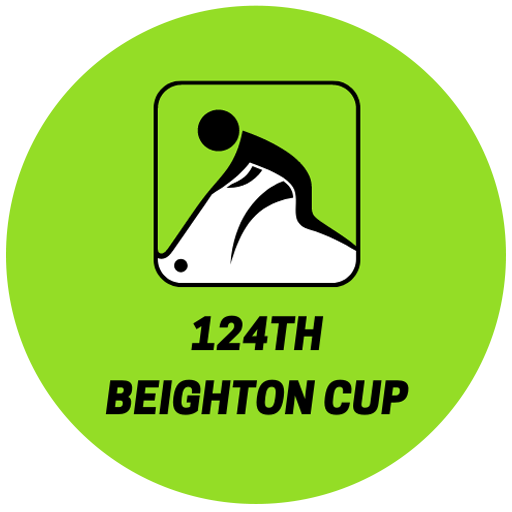 All india 124th beighton cup hockey tournament logo