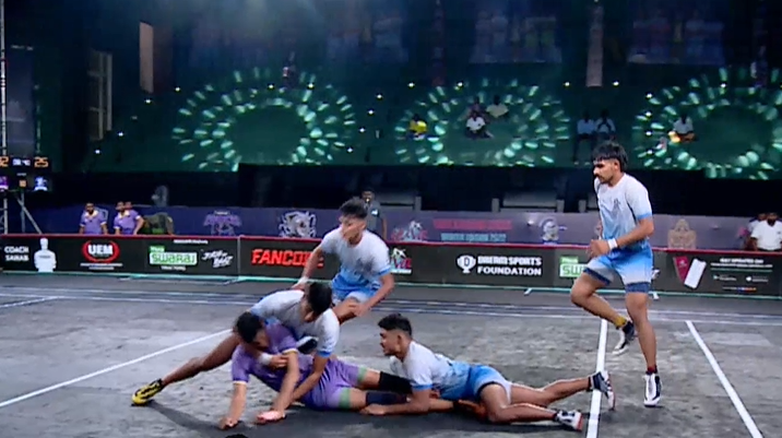 Rohit Nandal's impressive defense gains him seven tackle points