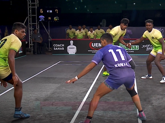 M Gokula Kannan puts Periyar Panthers on the backfoot