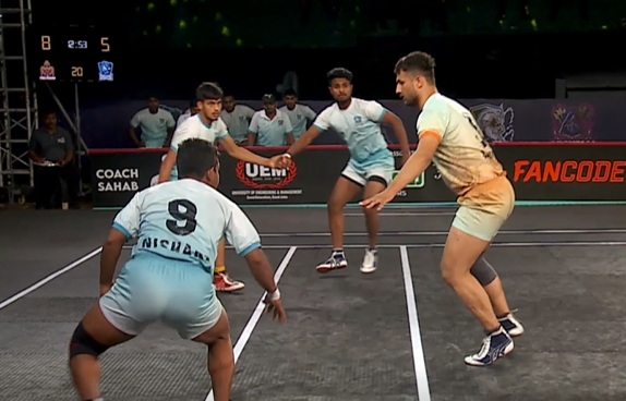 Veerans fall against Nishant Kumar's gritty defence