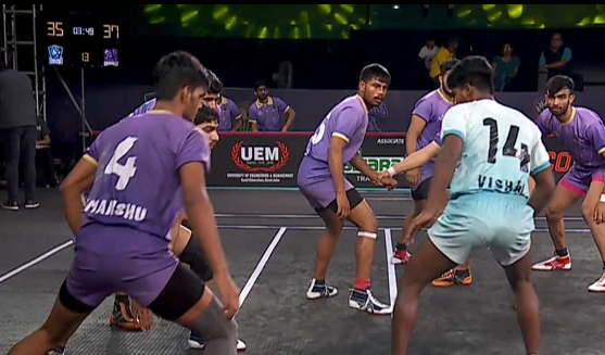 Himanshu Chaudhary puts Panchala Pride on the backfoot