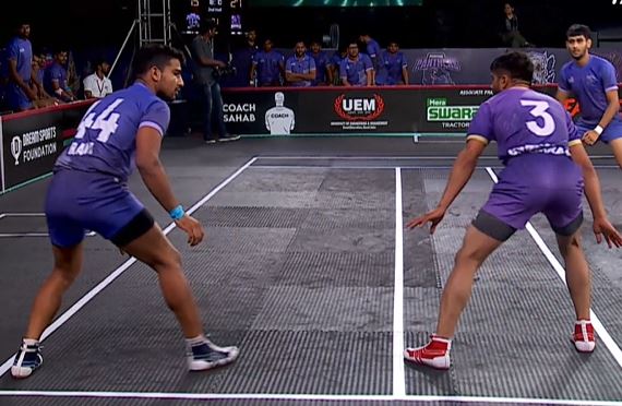 Gangaram scores 16 valiant raid points