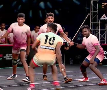 Dhinesh Kumar's resilient raids