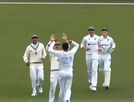 Day 1: New South Wales trail by 148 runs
