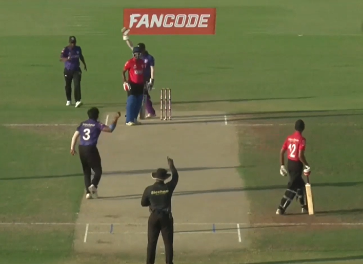 Gilbert hits the final nail in the coffin with his three-wicket haul