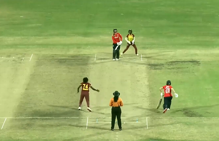 Sheneta Grimmond's three-wicket haul derails ENG