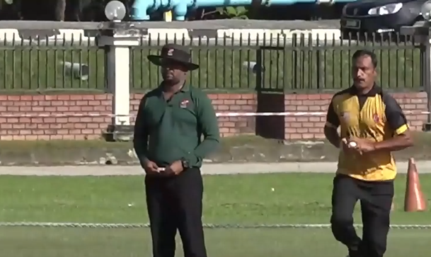 3-fer! Rizwan Haider blows Qatar to bits