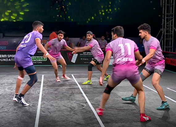 Breath-taking raids by Vishal Choudhary