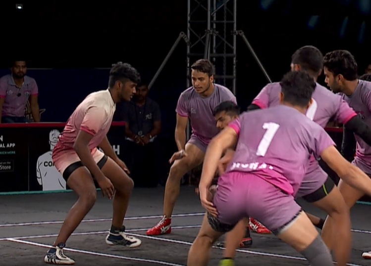 Mani Bharath steals the show against Kaziranga Rhinos