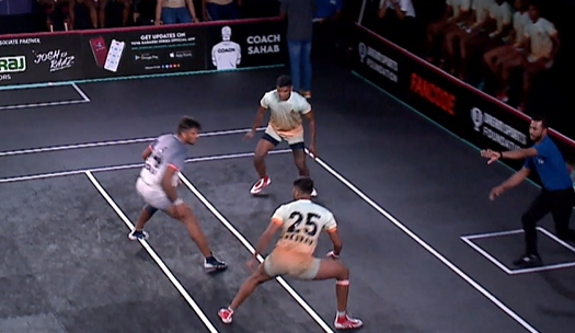 V Vanjinathan's Kamaal tackle against Murthal Magnets