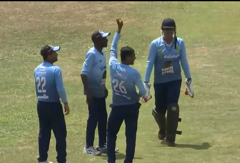 Pythons win by 56 runs to hand seventh consecutive loss to Rhino