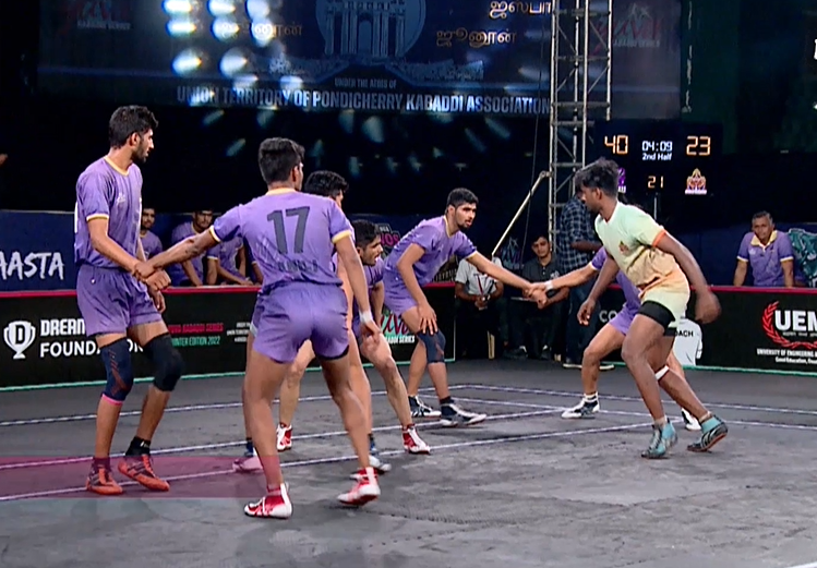 Chola Veerans' V Sooriya gives a fightback with his Kamaal performance