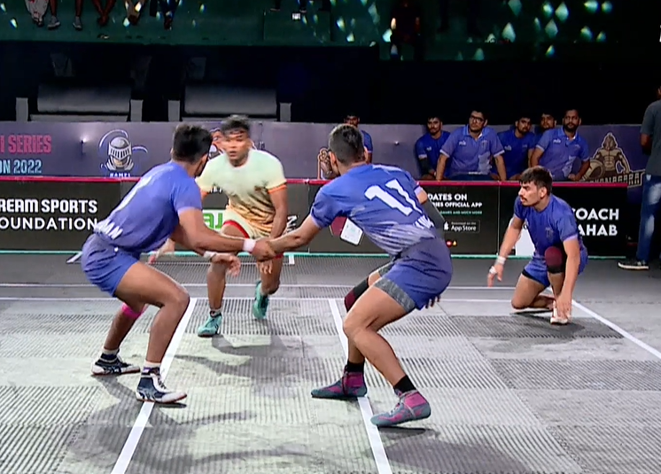 Krishan Nagar's five successful tackles give hope to Periyar Panthers