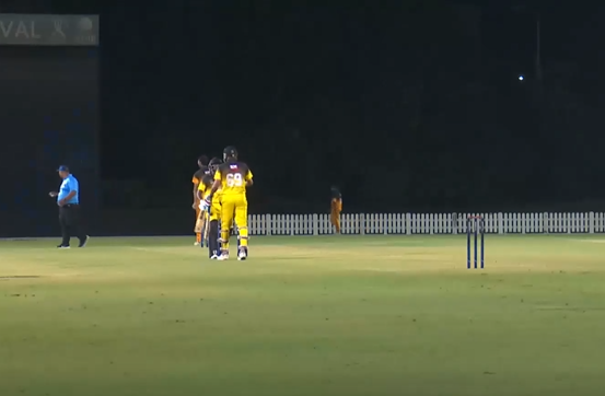 High Scoring Thriller! Karwan humble Ajman by 23 runs