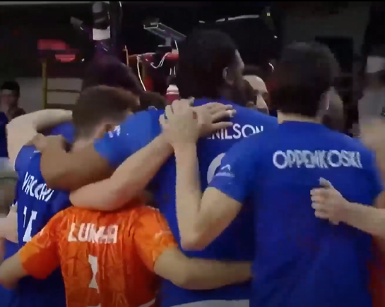 Sada Cruzeiro Volei pip Itambe Minas by 6 points