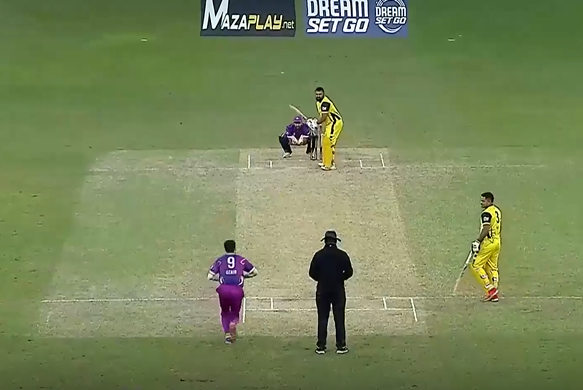 7 Fours, 1 Six! Naik Muhammad's fiery knock of 57