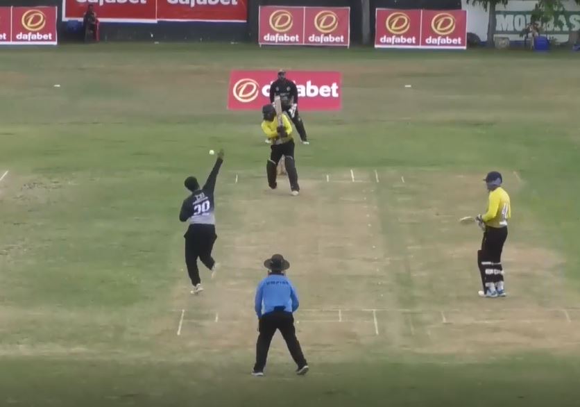 6 Sixes, 2 Fours! Onyango's electrifying knock of 59