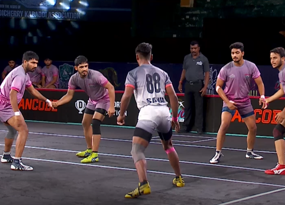 Sahil Narwal mangles Kaziranga Rhinos' defence