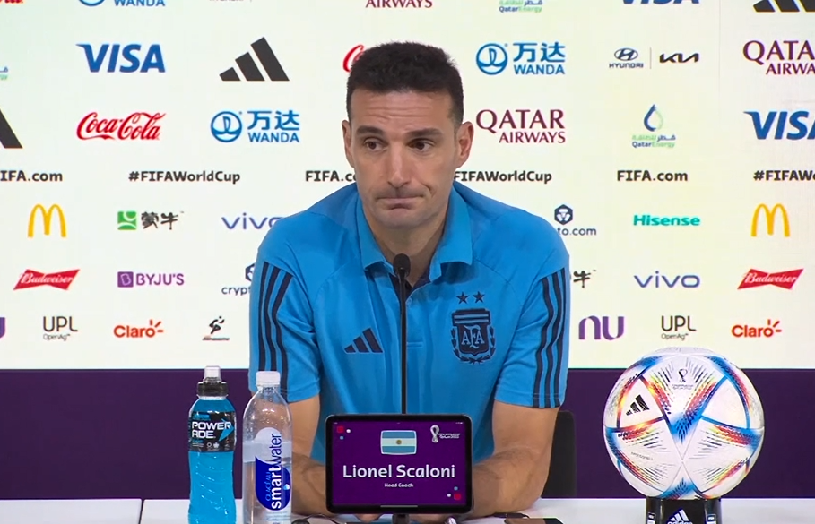 Lionel Scaloni 'not planning for penalties' ahead of Netherlands clash