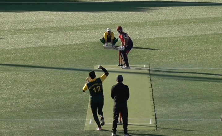 12 fours, 5 sixes! Shahid Nazir's phenomenal 88 off 35