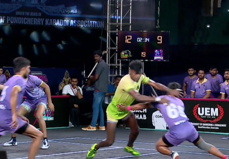 M Sudhakar's majestic raids wins it for Tuskers