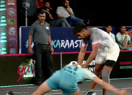 26 Raid Points! Sahil Narwal shocks Pride