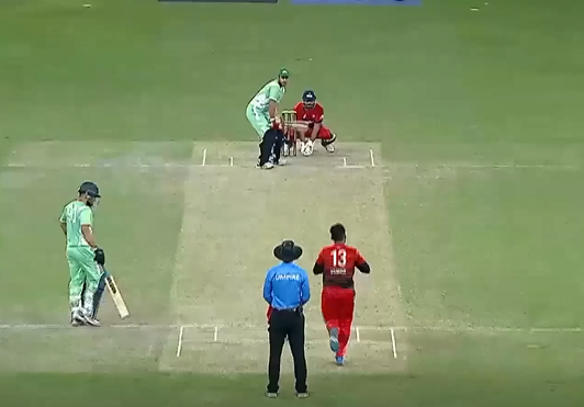 3-fer! Usman Khan runs rings around Fujairah