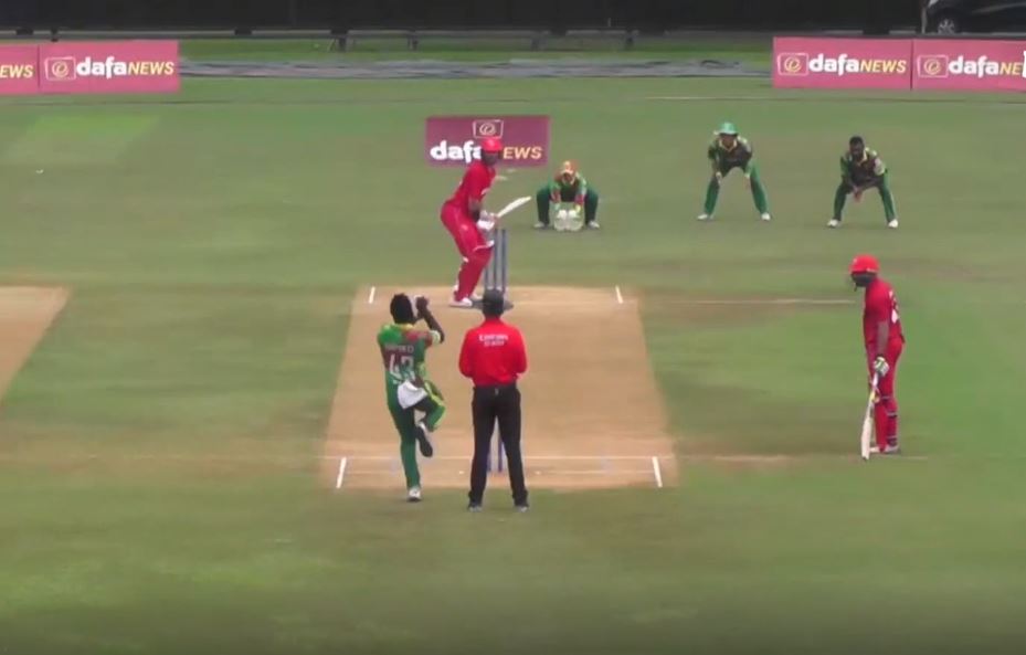 Denmark beat Vanuatu by 49 runs in a weather-curtailed affair