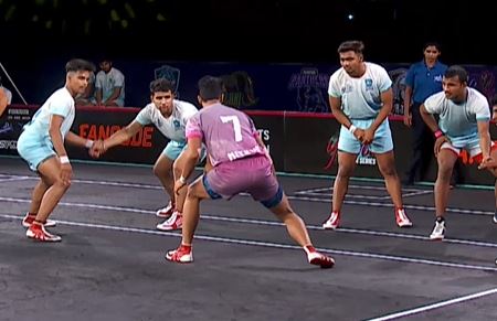 Amish Rathee's powerful defence