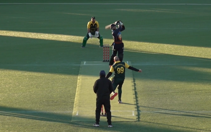 59 off 24! Vibhor Yadav puts Gracia on front foot