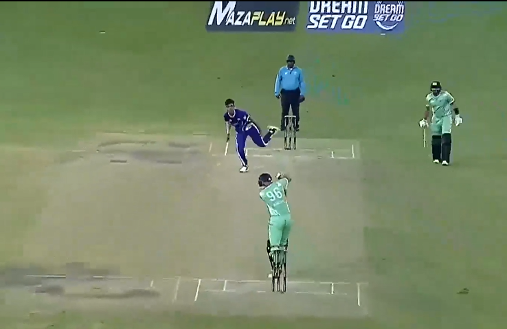 Yug Sharma's 3 for 21 sees Dubai home