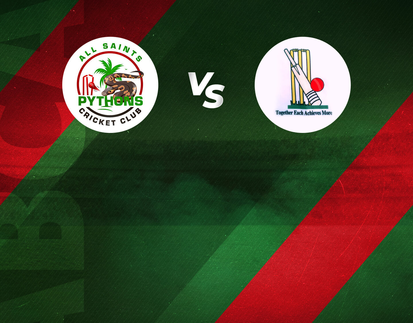 Match 9 of abca t10 splash: all saints pythons vs jennings tigers banner