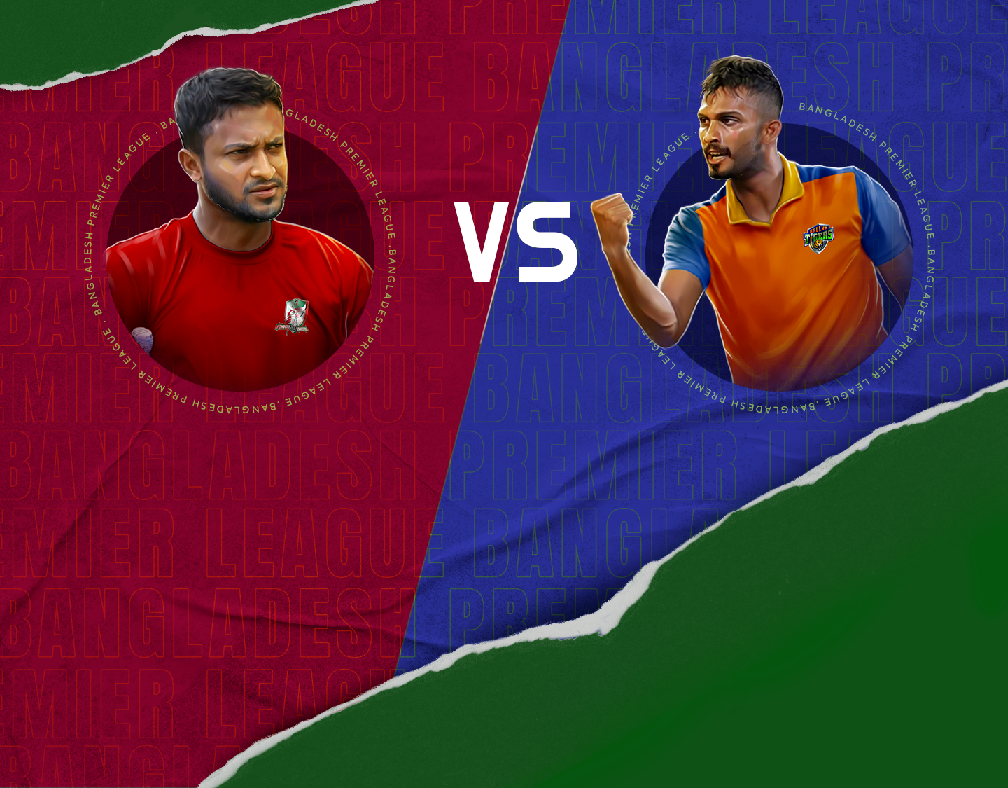 Match 42 of bangladesh premier league, 2023: fortune barishal vs khulna tigers banner
