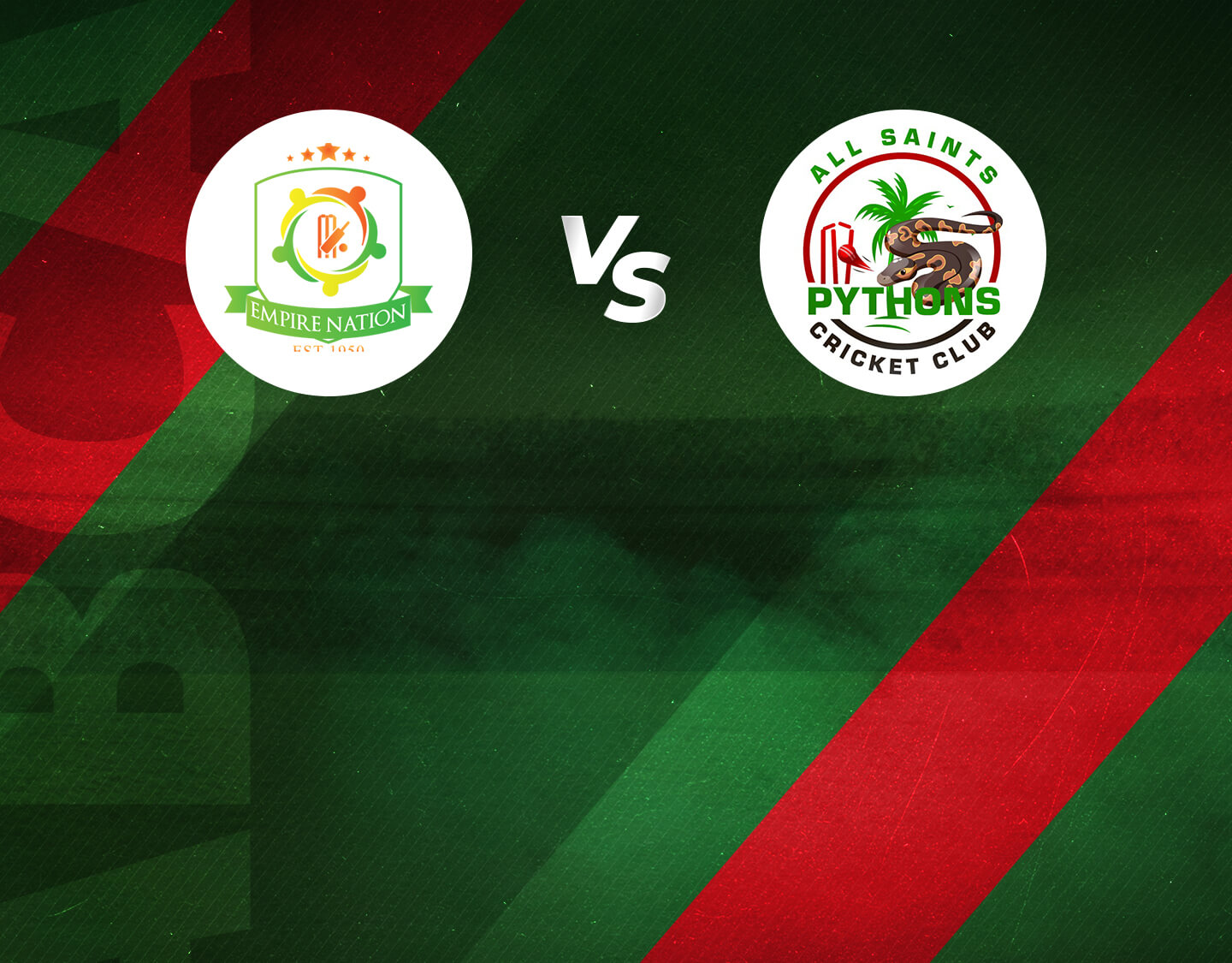 Match 17 of abca t10 splash: empire nation vs all saints pythons banner